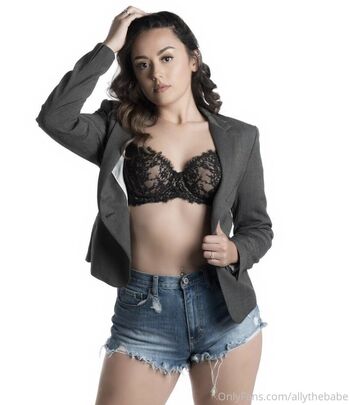 Allythebabe leaked private photo uncensored HD quality