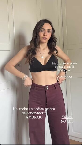 Ambra ronconi leaked private photo uncensored HD quality