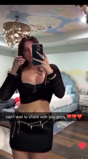 Bella thorne leaked private photo uncensored HD quality