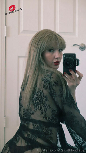 Itsjustblondie  page leaked private photo uncensored HD quality