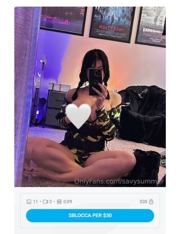 Savy summer  page leaked private photo uncensored HD quality